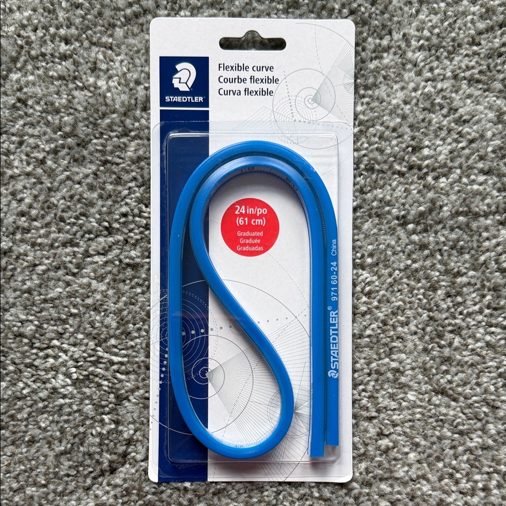 Staedtler Flexible Curve 24 Inch Blue